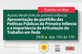 Apresentação do portifólio das Politicas Públicas da Primeira infância e a importância da Articulação do Trabalho em Rede