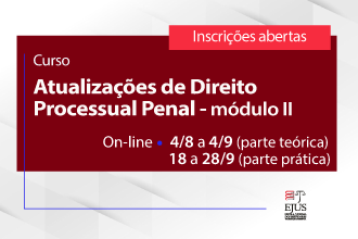 Curso - Atualizações de Direito Processual Penal - módulo II