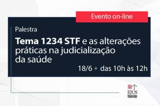 Palestra - Tema 1234 STF e as alterações práticas na judicialização da saúde