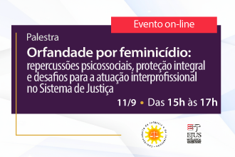 Palestra - Orfandade por feminicídio