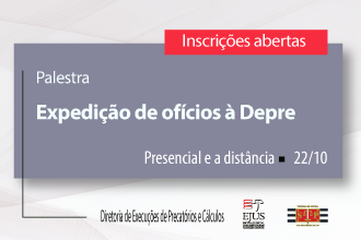 Palestra - Expedição de ofícios à Depre