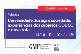 Edital Palestra projetos GDUCC e Nova Rota