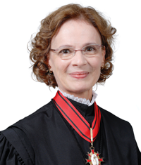 Foto da Corregedora - Desembargadora Silva Rocha