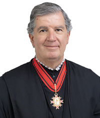 Foto do Presidente do Tribunal de Justiça